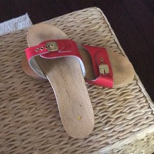 Dr Scholl’s Wooden sole sandals